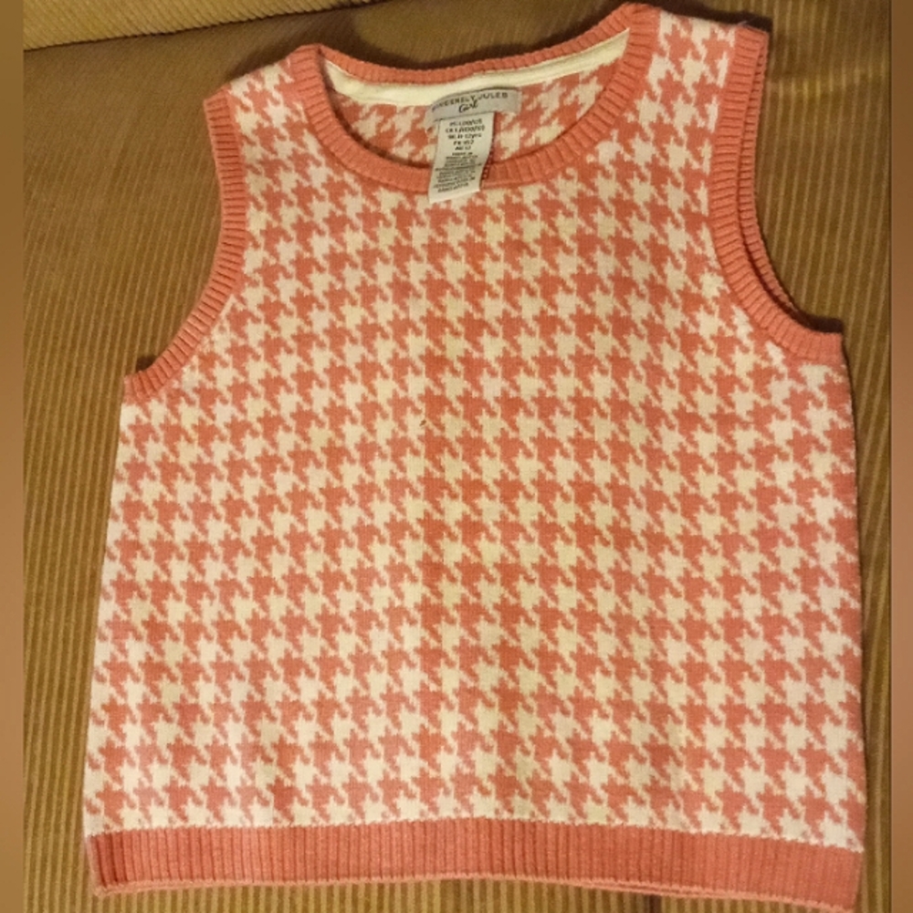 Sincerely Jules Girl Vintage look 3 piece size 10-12 with sweater vest & skirt.